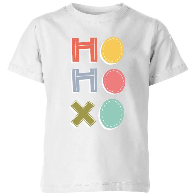 Ho Ho Xo Kids' T-Shirt - White - 5-6 Jahre - Weiß on Productcaster.