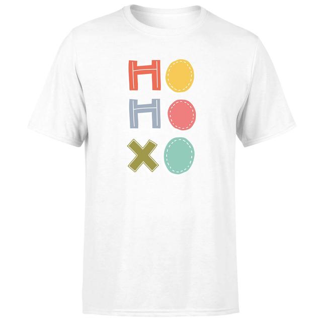 Ho Ho Xo Men's T-Shirt - White - XXL - Weiß on Productcaster.