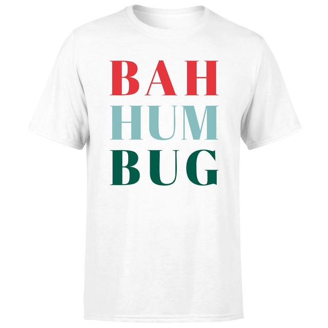 Bah Hum Bug Men's T-Shirt - White - 5XL - White on Productcaster.