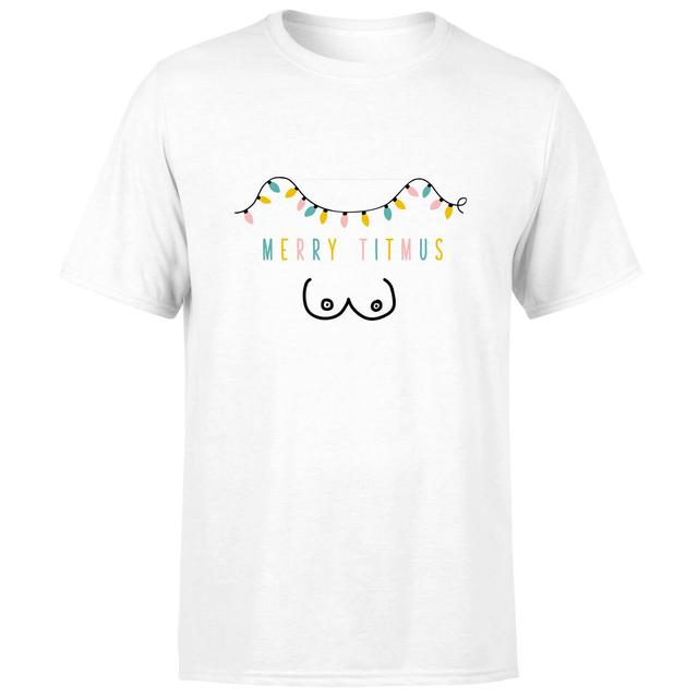 Merry Titmus Men's T-Shirt - White - S - Weiß on Productcaster.