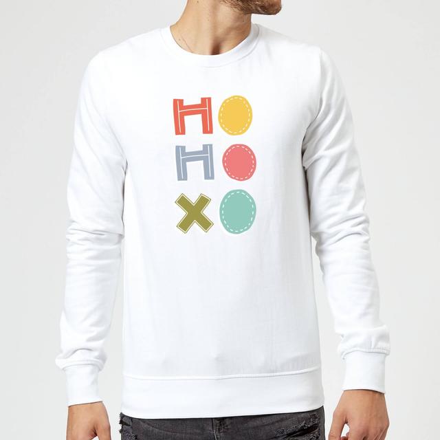 Ho Ho Xo Sweatshirt - White - L - Weiß on Productcaster.