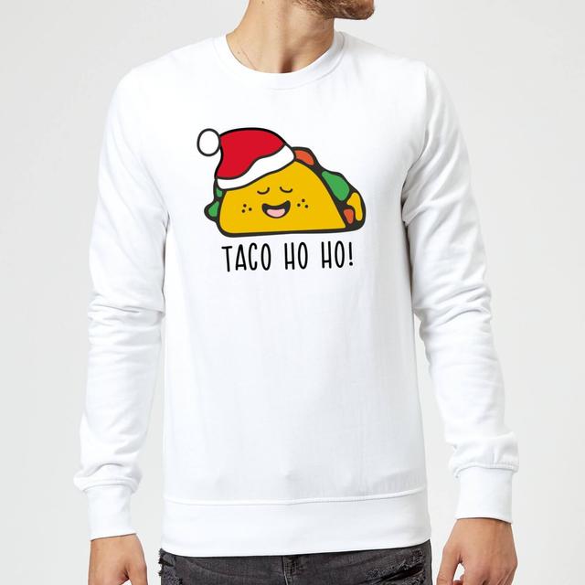 Taco Ho Ho! Sweatshirt - White - XXL on Productcaster.