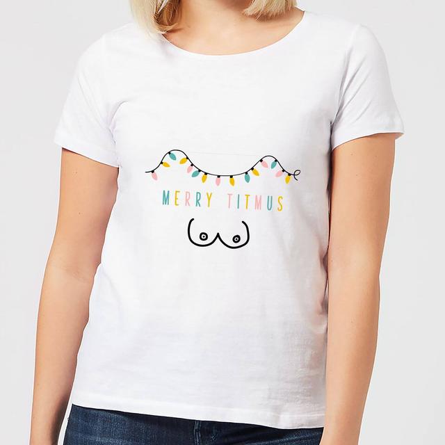 Merry Titmus Women's T-Shirt - White - XL - Weiß on Productcaster.