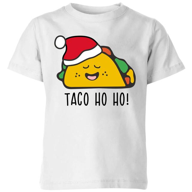 Taco Ho Ho! Kids' T-Shirt - White - 11-12 Years - White on Productcaster.