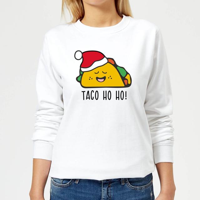 Taco Ho Ho! Women's Sweatshirt - White - S - Weiß on Productcaster.