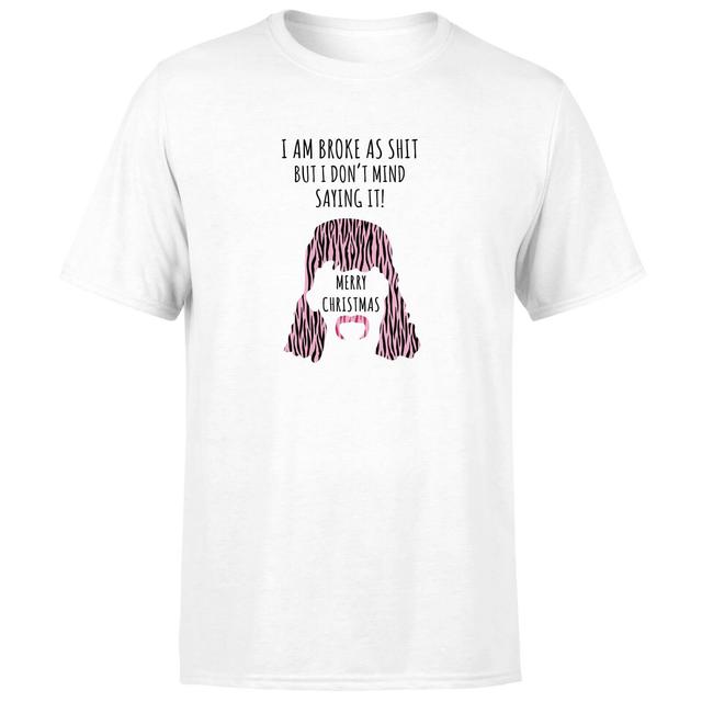 I'm Broke As Shit Men's T-Shirt - White - M - Weiß on Productcaster.