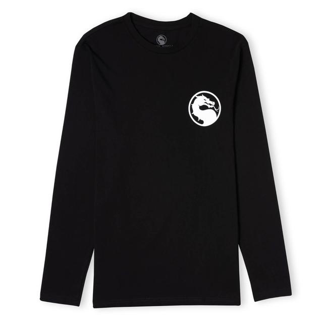 Mortal Kombat Characters Unisex Long Sleeve T-Shirt - Zwart - S - Zwart on Productcaster.