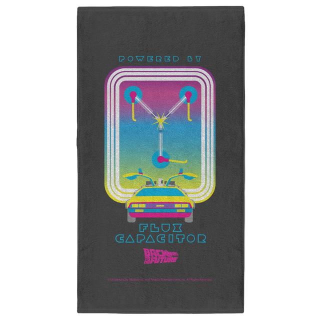 Back to the Future Flux Capacitor Pattern - Fitness Towel on Productcaster.