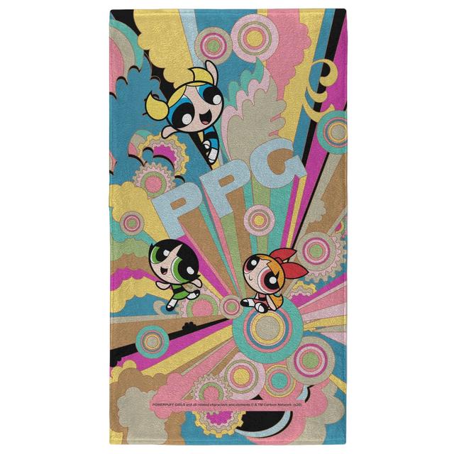 The Powerpuff Girls Colourful - Fitness Towel on Productcaster.