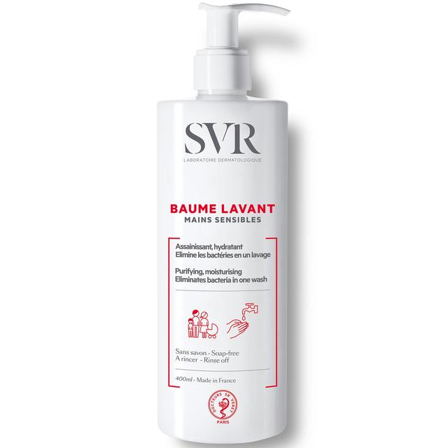 SVR Laboratoires Mild Wash-Off Cleansing Balm for Sensitive and Overwashed Hands 400ml on Productcaster.