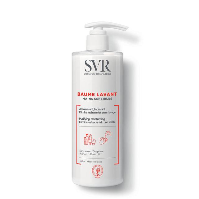 SVR Laboratoires Mild Wash-Off Cleansing Balm for Sensitive and Overwashed Hands 400ml on Productcaster.