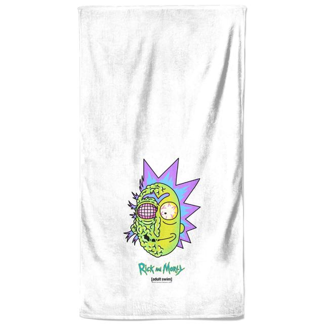 Rick and Morty Brain Head Beach Towel on Productcaster.