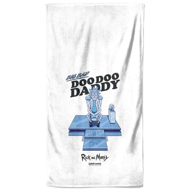 Rick and Morty Doo Doo Daddy Beach Towel on Productcaster.