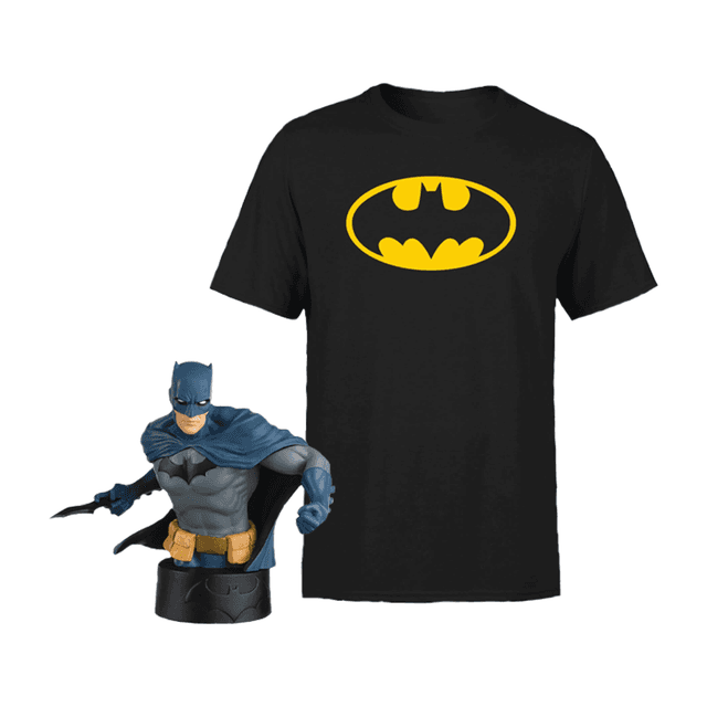 Pack de camiseta y estatua de Batman - Hombre - XXL - Negro on Productcaster.