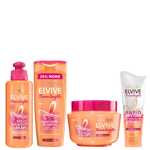 L'Oréal Paris Elvive Dream Lengths Long Hair Regime Set on Productcaster.