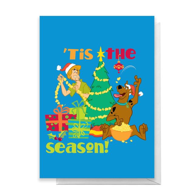 Tarjeta de felicitación de Scooby Doo 'Tis The Season - Standard Card on Productcaster.