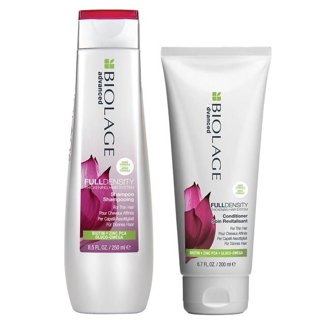 Biolage Advanced FullDensity Thickening Shampoo (250ml) and Conditioner (200ml) Duo Set for Thin Hair on Productcaster.