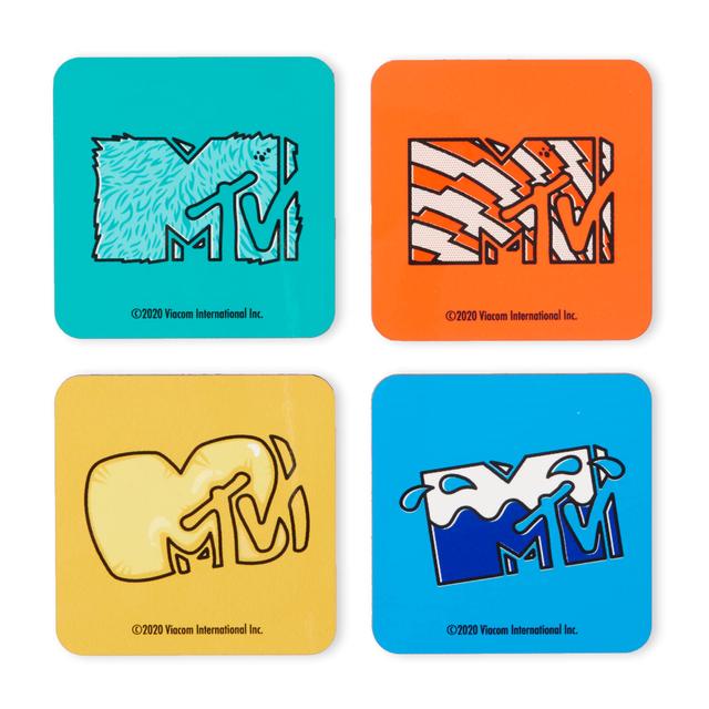 MTV Multiple Logo Coaster Set on Productcaster.