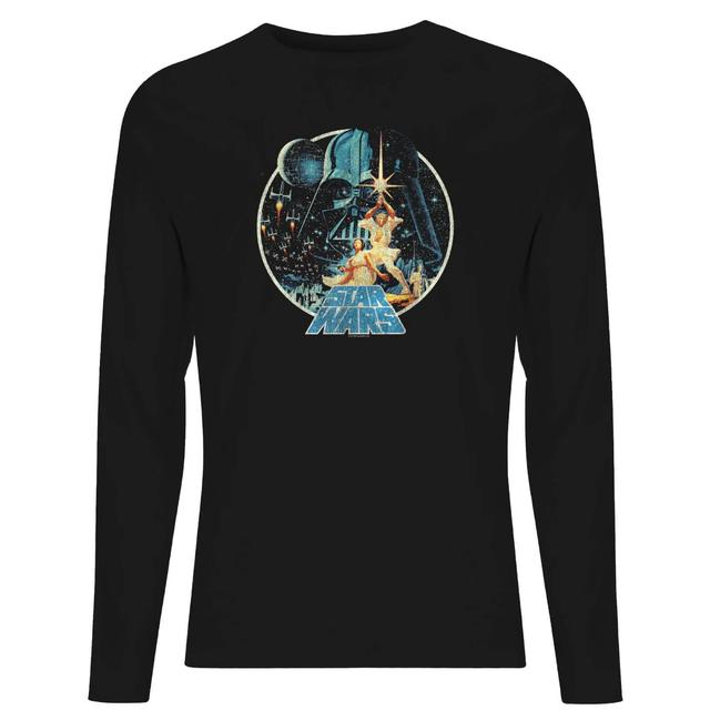 Camiseta de manga larga unisex Classic Vintage Victory de Star Wars - Negro - XS - Negro on Productcaster.