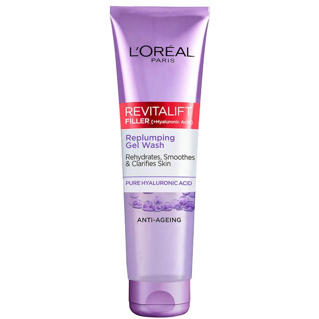 L'Oréal Paris Revitalift Filler [+ Hyaluronic Acid] Gel Face Wash Cleanser 150ml on Productcaster.