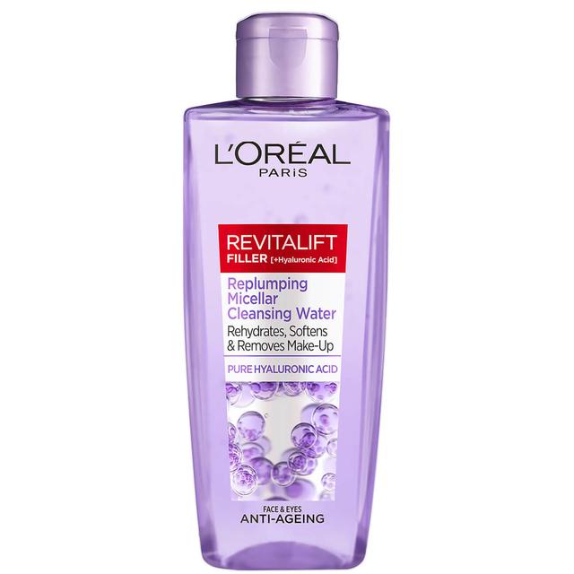 L'Oréal Paris Revitalift Filler [+ Hyaluronic Acid] Cleansing Micellar Water 200ml on Productcaster.