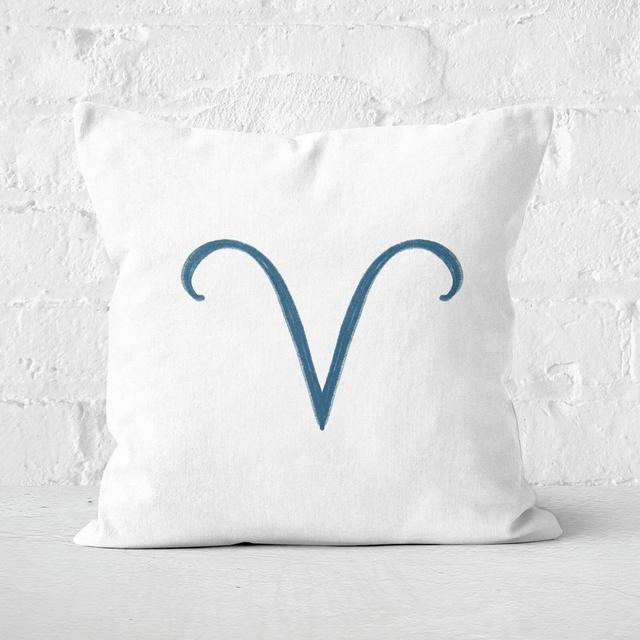 Aries Symbol Square Cushion - 50x50cm - Soft Touch on Productcaster.