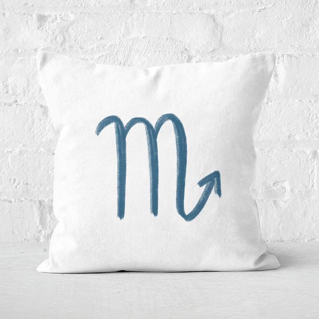 Scorpio Symbol Square Cushion - 50x50cm - Soft Touch on Productcaster.