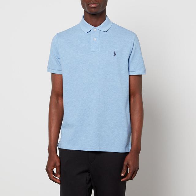 Polo Ralph Lauren Men's Custom Slim Fit Polo Shirt - Isle Heather - M on Productcaster.