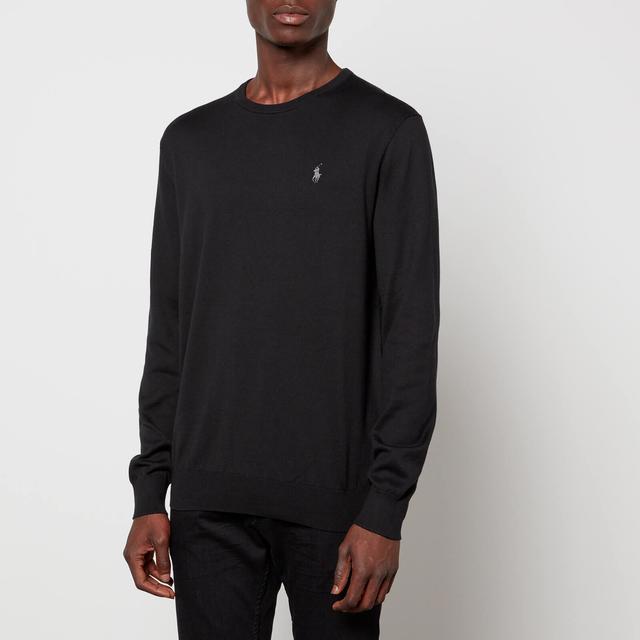 Polo Ralph Lauren Slim-Fit Baumwollpullover - Polo Black - S on Productcaster.