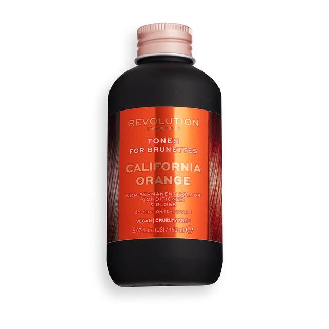 Revolution Haircare Hair Tones for Brunettes 150ml (Various Shades) - California Orange on Productcaster.