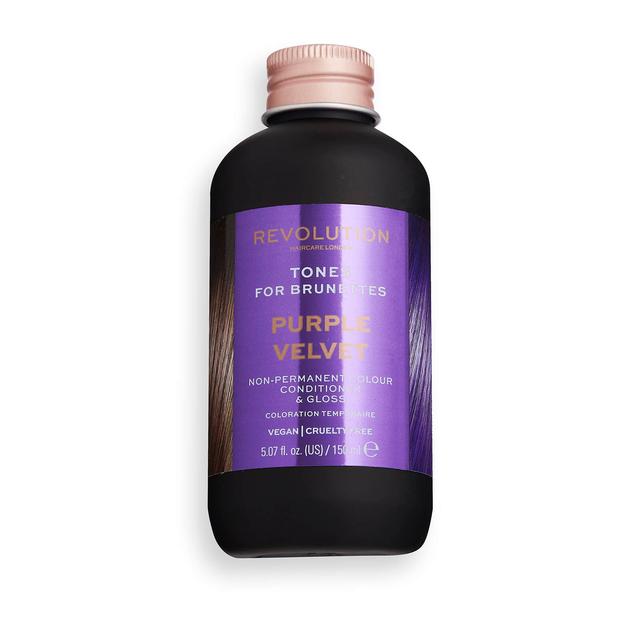 Revolution Haircare Hair Tones for Brunettes 150ml (Various Shades) - Purple Velvet on Productcaster.