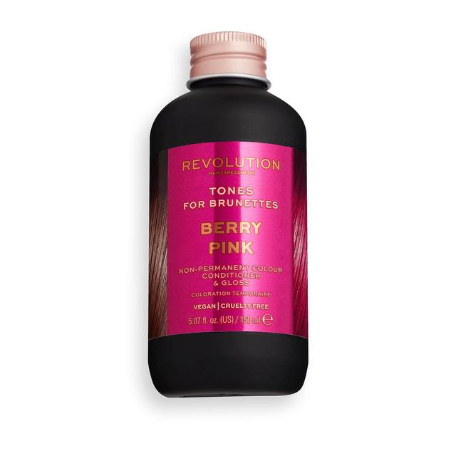 Revolution Haircare Hair Tones for Brunettes 150ml (Various Shades) - Berry Pink on Productcaster.