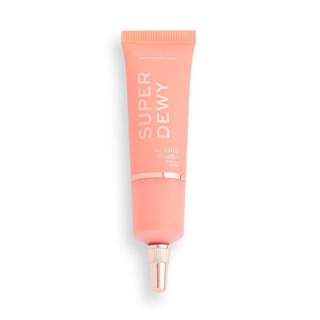 Makeup Revolution Superdewy Liquid Blush (Various Shades) - Fake The Flush on Productcaster.