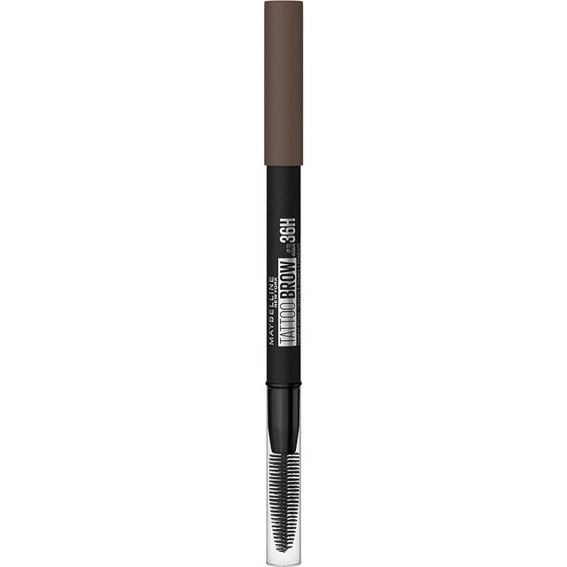 Maybelline Tattoo Brow Semi Permanent 36Hr Sharpenable Eyebrow Pencil 9.36g (Various Shades) - 7 Deep Brown on Productcaster.