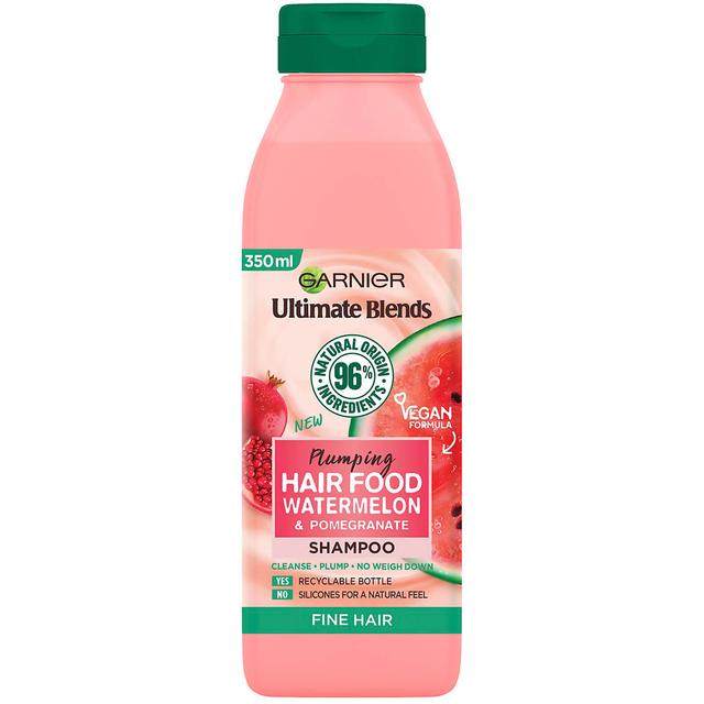 Garnier Ultimate Blends Plumping Hair Food Watermelon Shampoo 350ml on Productcaster.