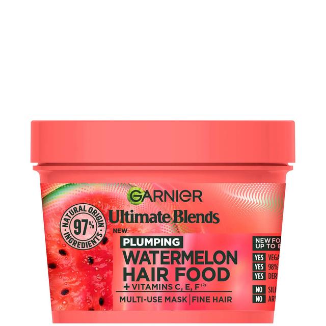 Garnier Ultimate Blends Plumping Hair Food Watermelon 3-in-1 Mask Treatment 390ml on Productcaster.