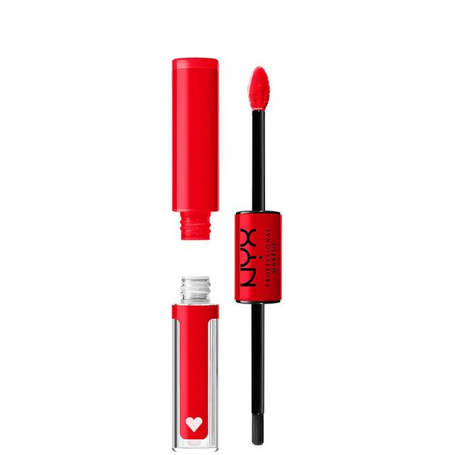 NYX Professional Makeup Shine Loud High Shine Lip Gloss 8ml (Various Shades) - Rebel in Red on Productcaster.