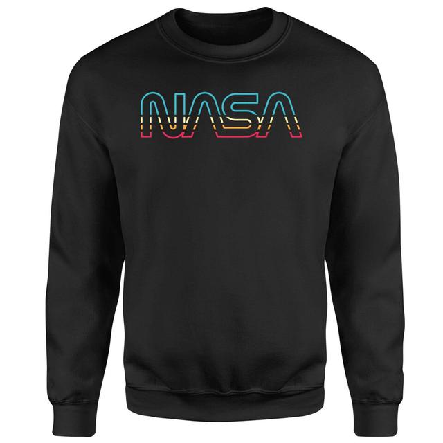 NASA Spectrum Sweatshirt - Black - L - Black on Productcaster.