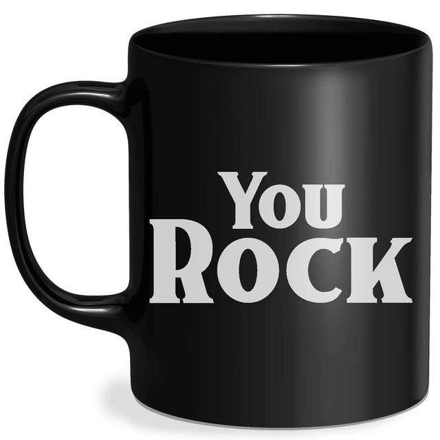 You Rock Mug - Black on Productcaster.