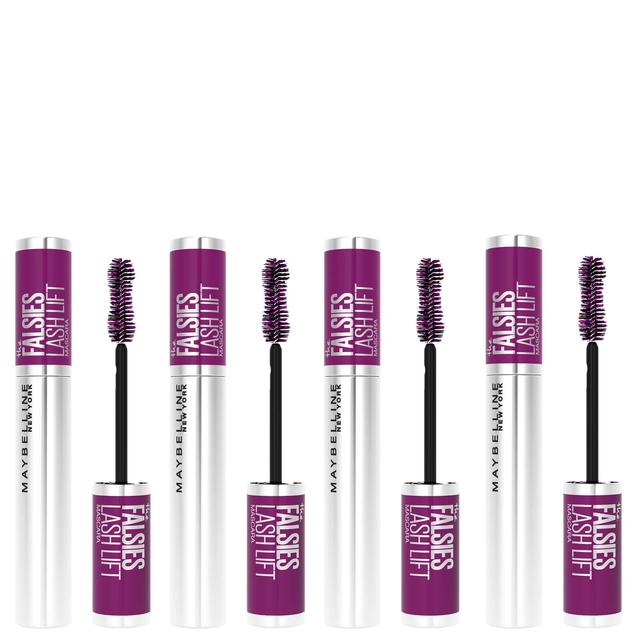 Maybelline The Falsies Instant Lash Lift Look Lengthening Volumising Mascara - 01 Black (Pack of 4) on Productcaster.