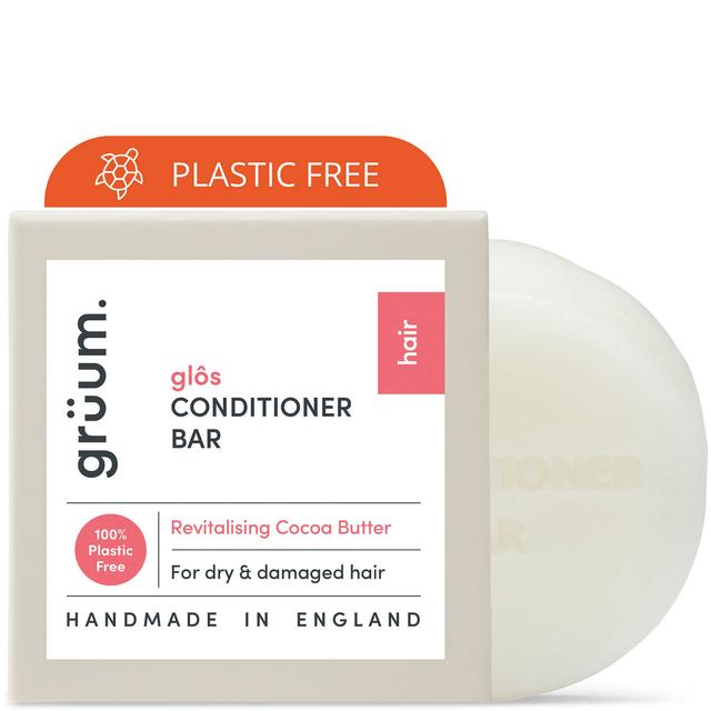 grüum Glôs Zero Plastic Revitalising Conditioner Bar 50g on Productcaster.