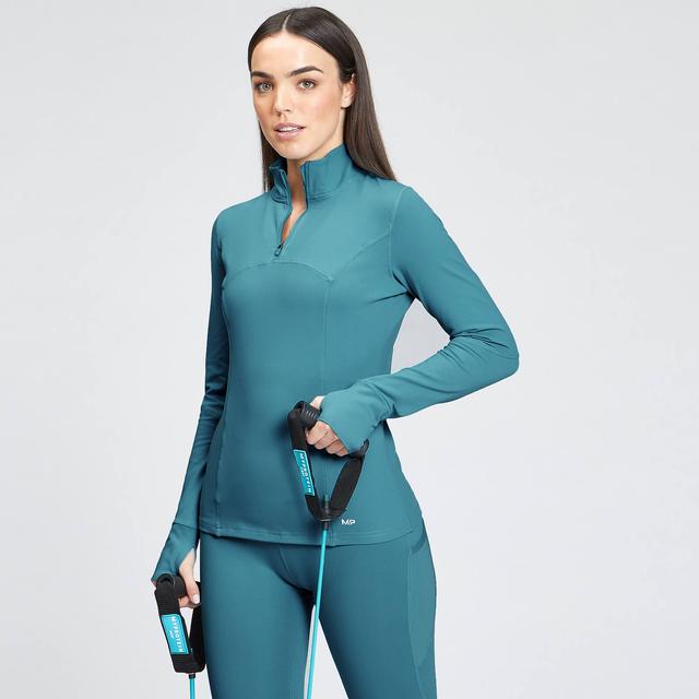 35% Off MP Dámský Power 1/4 Zip Top – Oceánově Modrý - S on Productcaster.