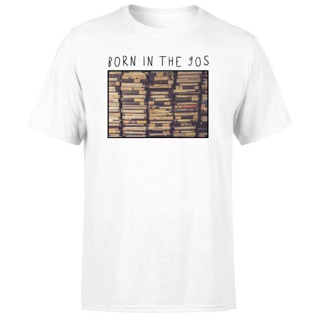 Born In The 90s Men's T-Shirt - White - S - White on Productcaster.