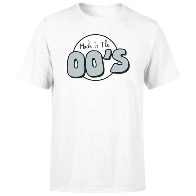 Made In The 00s Birthday Black And White Men's T-Shirt - White - S - Weiß on Productcaster.