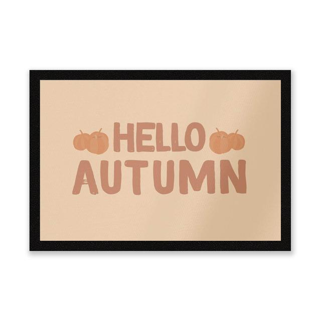 Hello Autumn Entrance Mat on Productcaster.