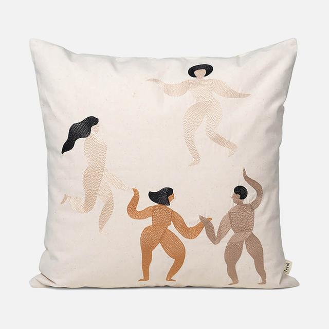 Ferm Living Free Cushion - Natural Cream on Productcaster.