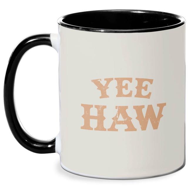 Yee Haw Mug - White/Black on Productcaster.