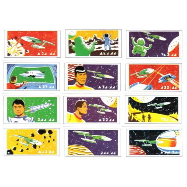 Star Trek Original Series Vintage Primrose Stamp Sets 1971 on Productcaster.