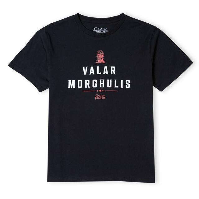 Game of Thrones Valar Morghulis Men's T-Shirt - Zwart - XS - Zwart on Productcaster.