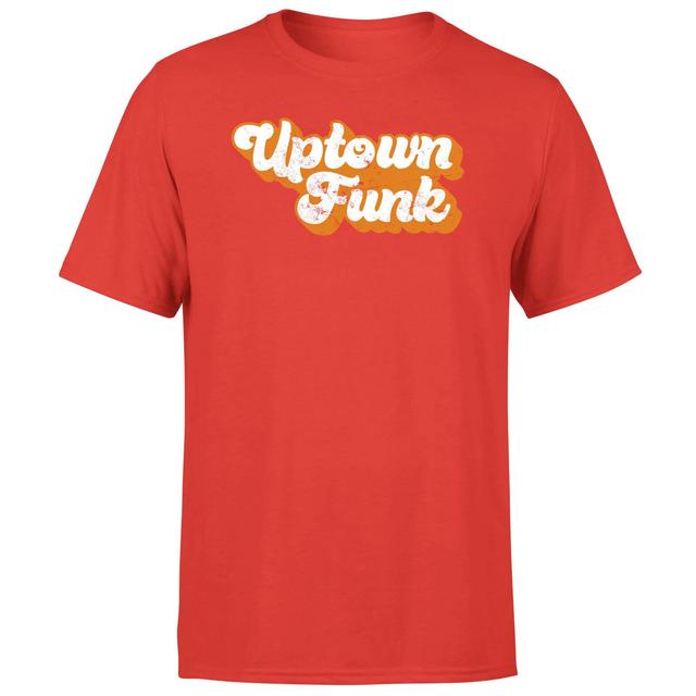 Uptown Funk Men's T-Shirt - Red - XL - Rot on Productcaster.